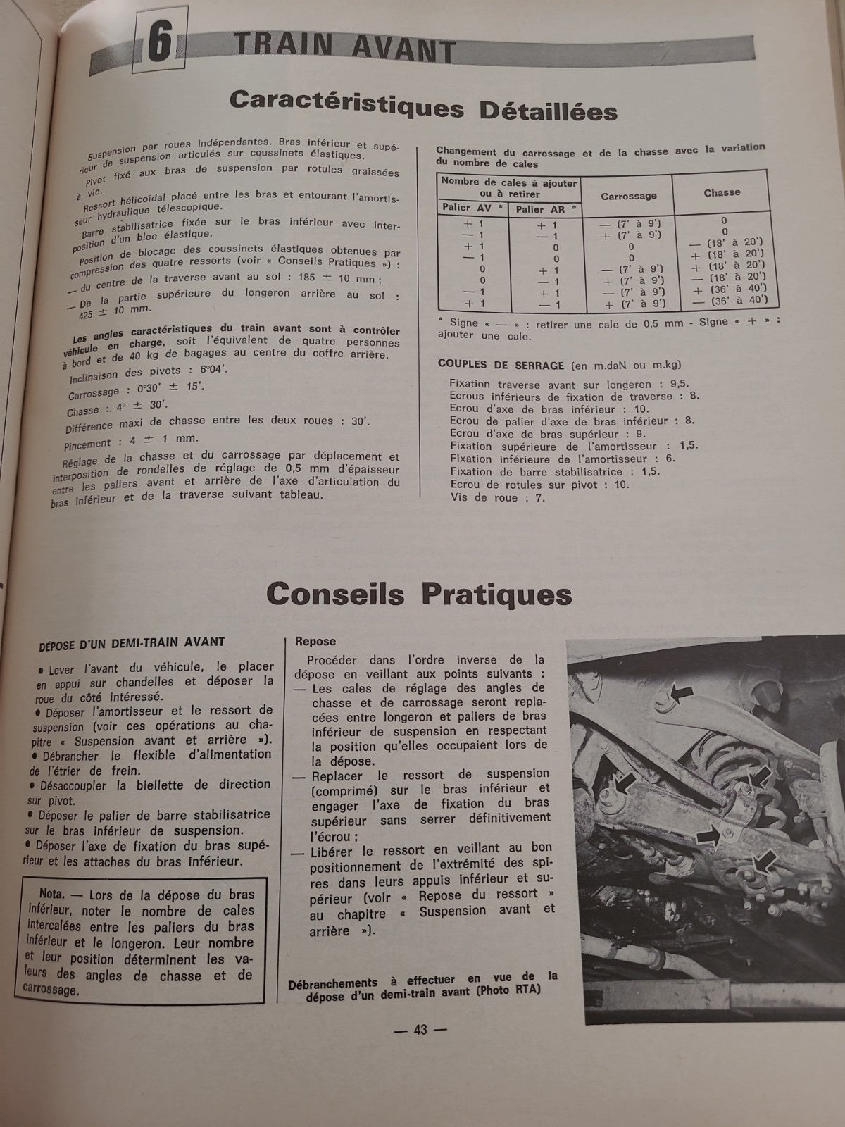 RTA Revue Technique Automobile Simca 1000 Lada 1200 1976 (Liv175)