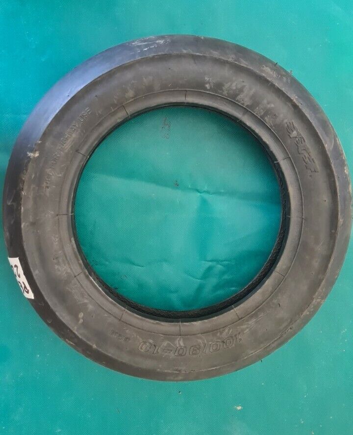 pneu Slick dirtbike 100 90 10 52m supermotard (code PE221)