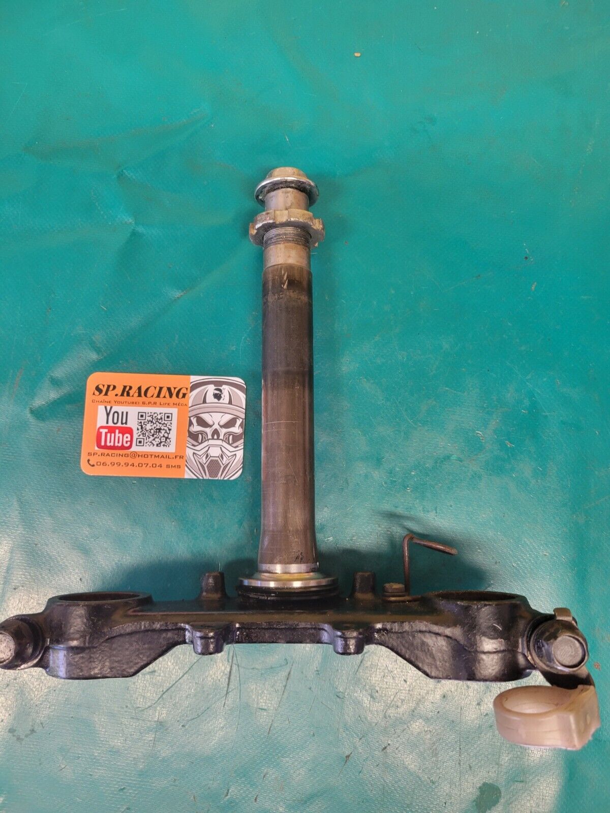 T de fourche inférieur colonne  Yamaha 125 XT 12V 3YU 1993 (Rf #23512)
