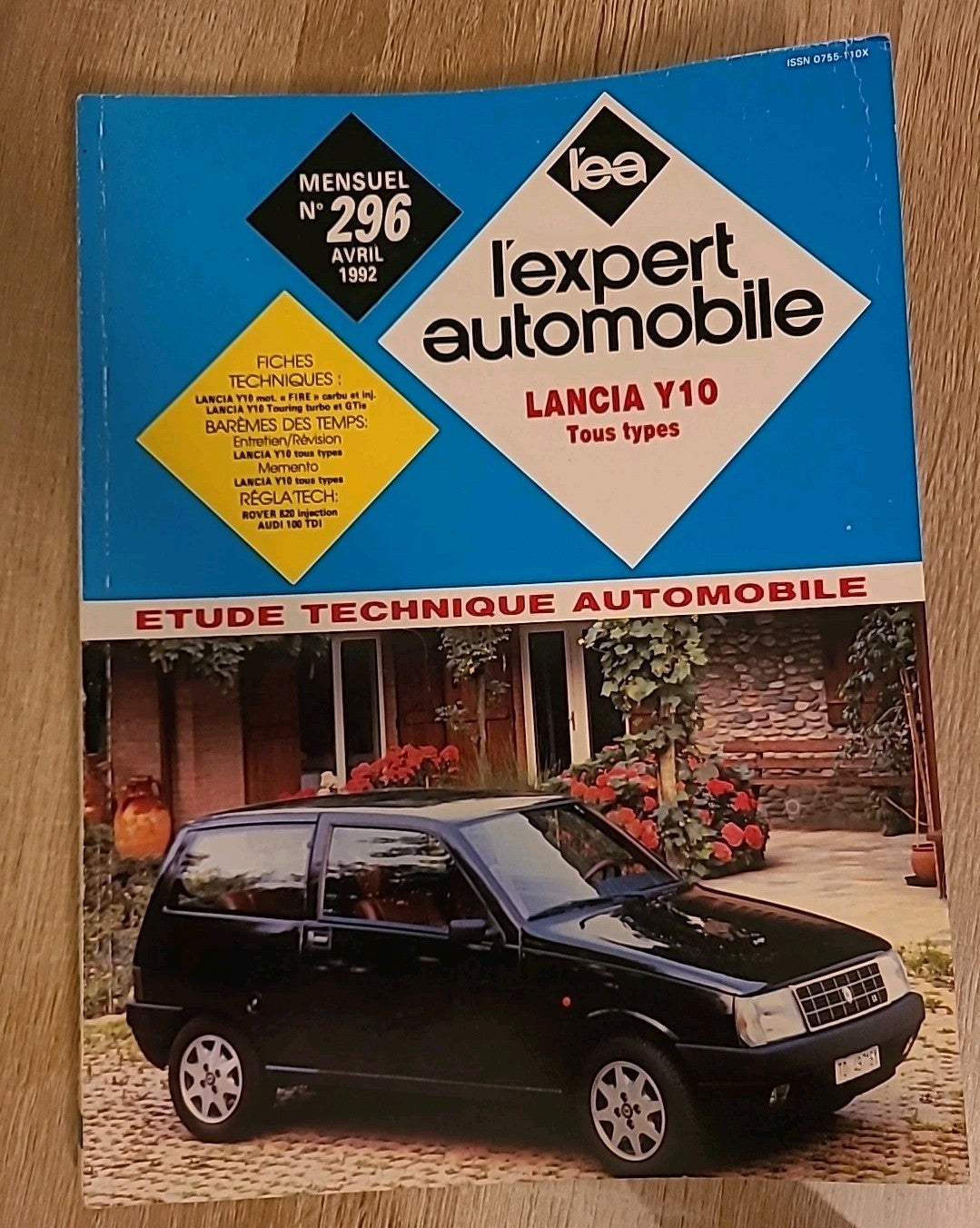 Revue Technique LANCIA Y10 RTA de 198 pages (Liv11)