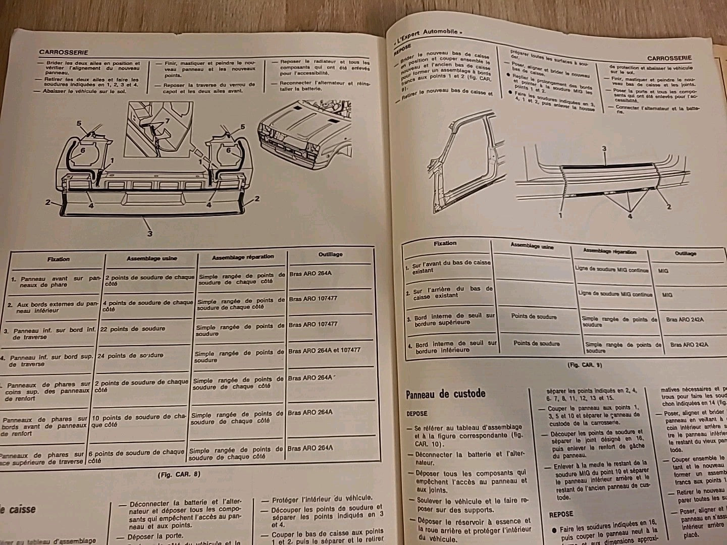 Revue Technique AUSTIN METRO 1000 L 1300S  RTA de 129 pages (Liv19)