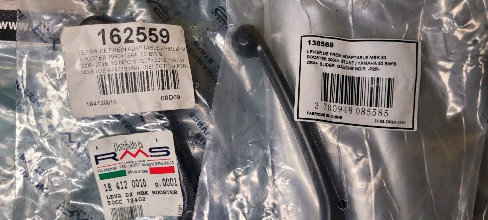 lot De 6 Leviers Embrayage Frein   (#24578)