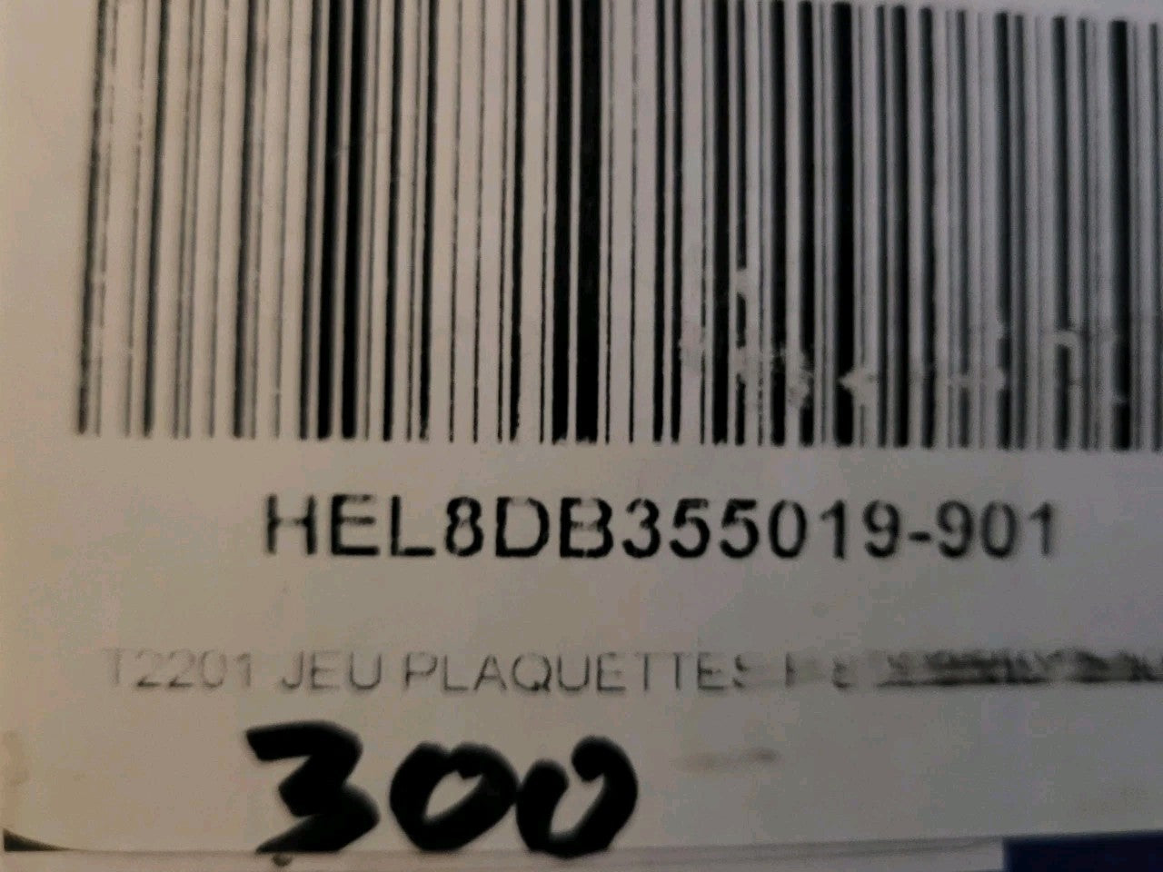 Jeu Plaquettes NEUF Citroën Peugeot Ferrari Fiat 4082300403718 (#AUT300)