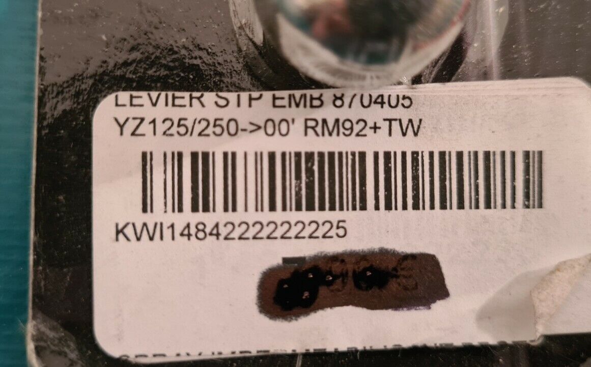 Levier embrayage yz rm tw... voir détail sur photo 2 (code PE12)