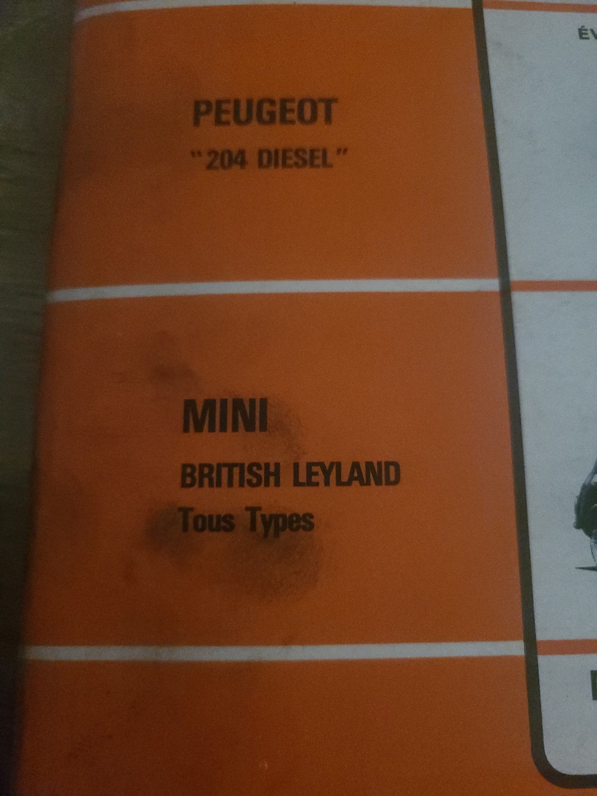 RTA Revue Technique Automobile Mini Leyland Livre Ancien 1975 (Liv241)
