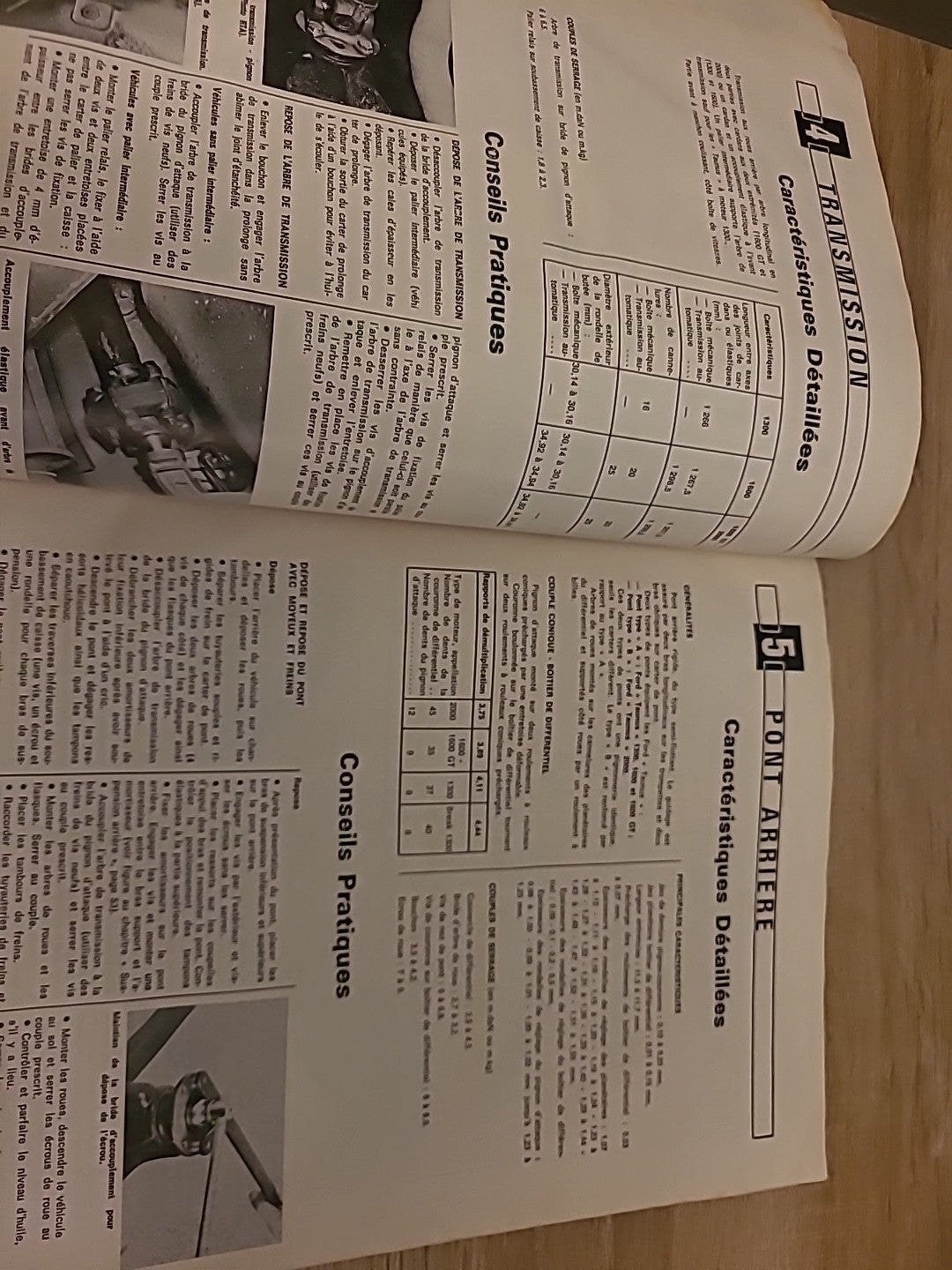 Revue Technique Auto Ford Taunus  RTA de 94 pages (Liv105)