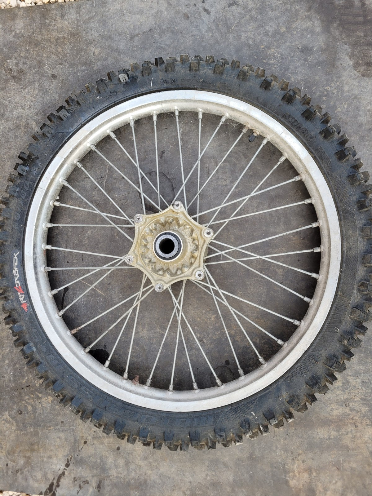 Roue Avant Avec Pneu Ok Pour KTM 525 Sxf 2006