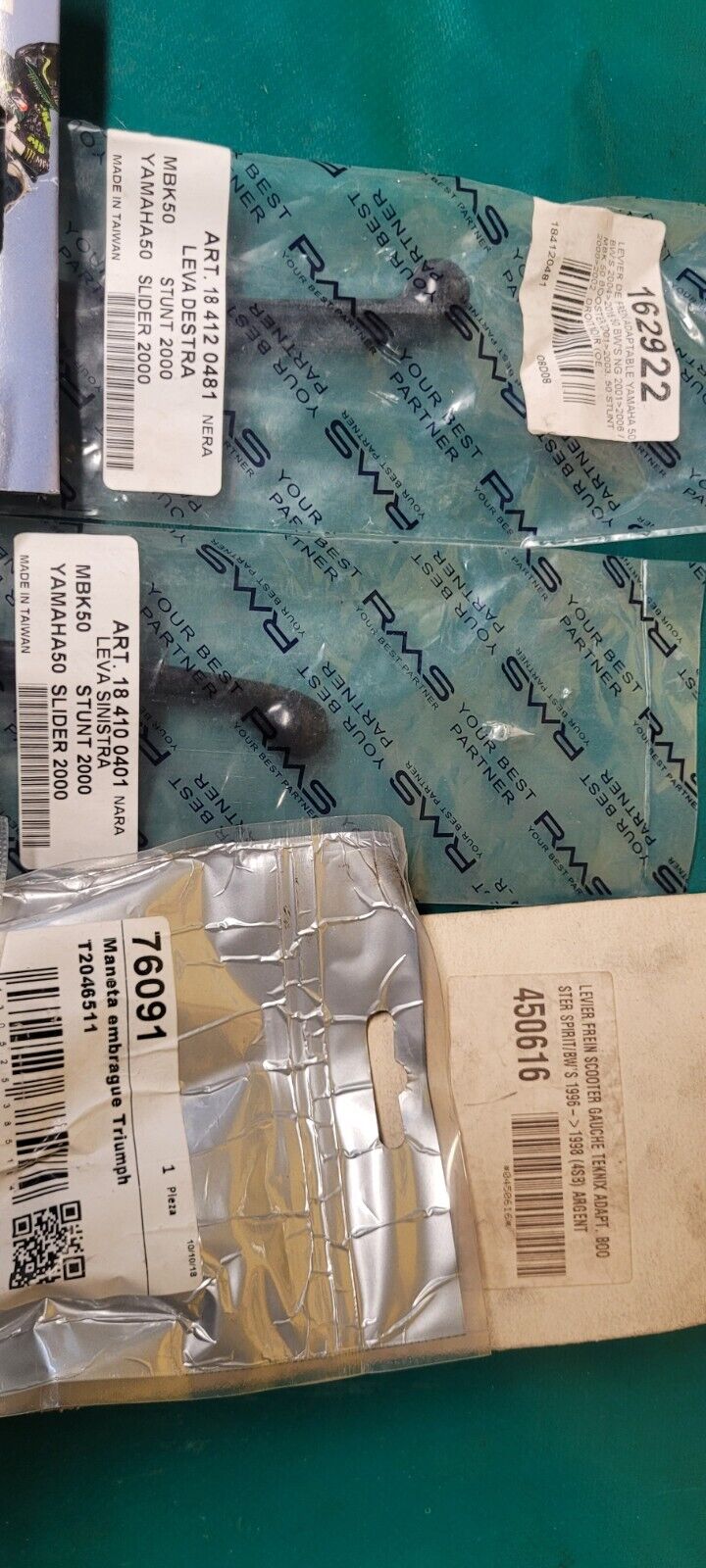 lot De 6 Leviers Embrayage Frein   (#24578)