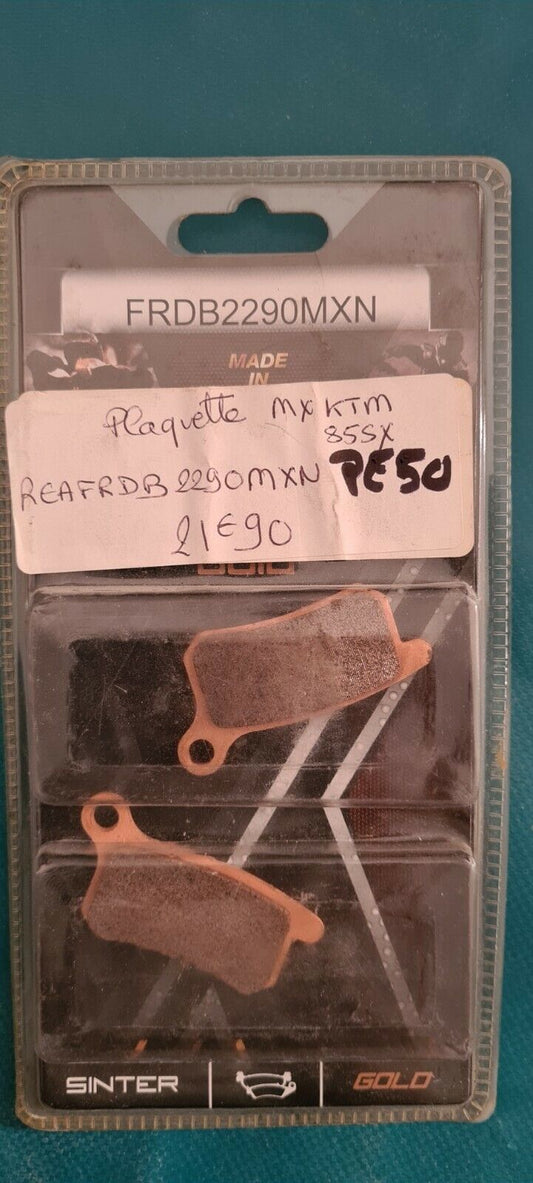 Plaquettes ktm 65 85 .. voir fiche détail sur photo 2 (code PE50)
