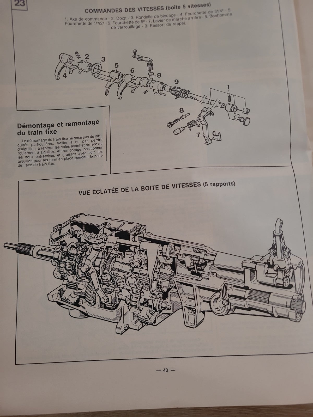RTA Revue Technique Automobile Ford Granada Diesel 1984 (Liv158)