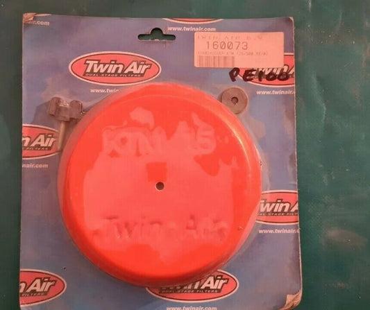 Couvre boîte à air twinair ktm 125 a 500 de 87 à 2002 (code PE100)