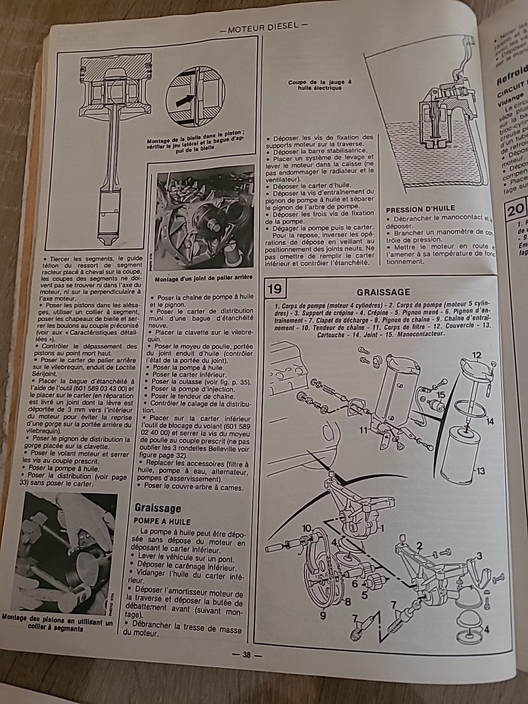 Revue Technique MERCEDES 190  RTA de 86 pages (Liv41)