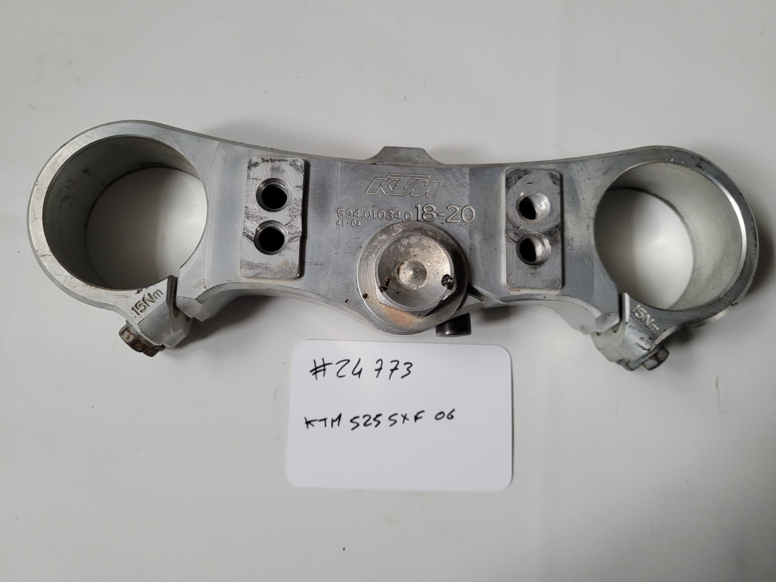 T de Fourche Supérieur KTM 525 SXF 2006 594010340  (#24773)