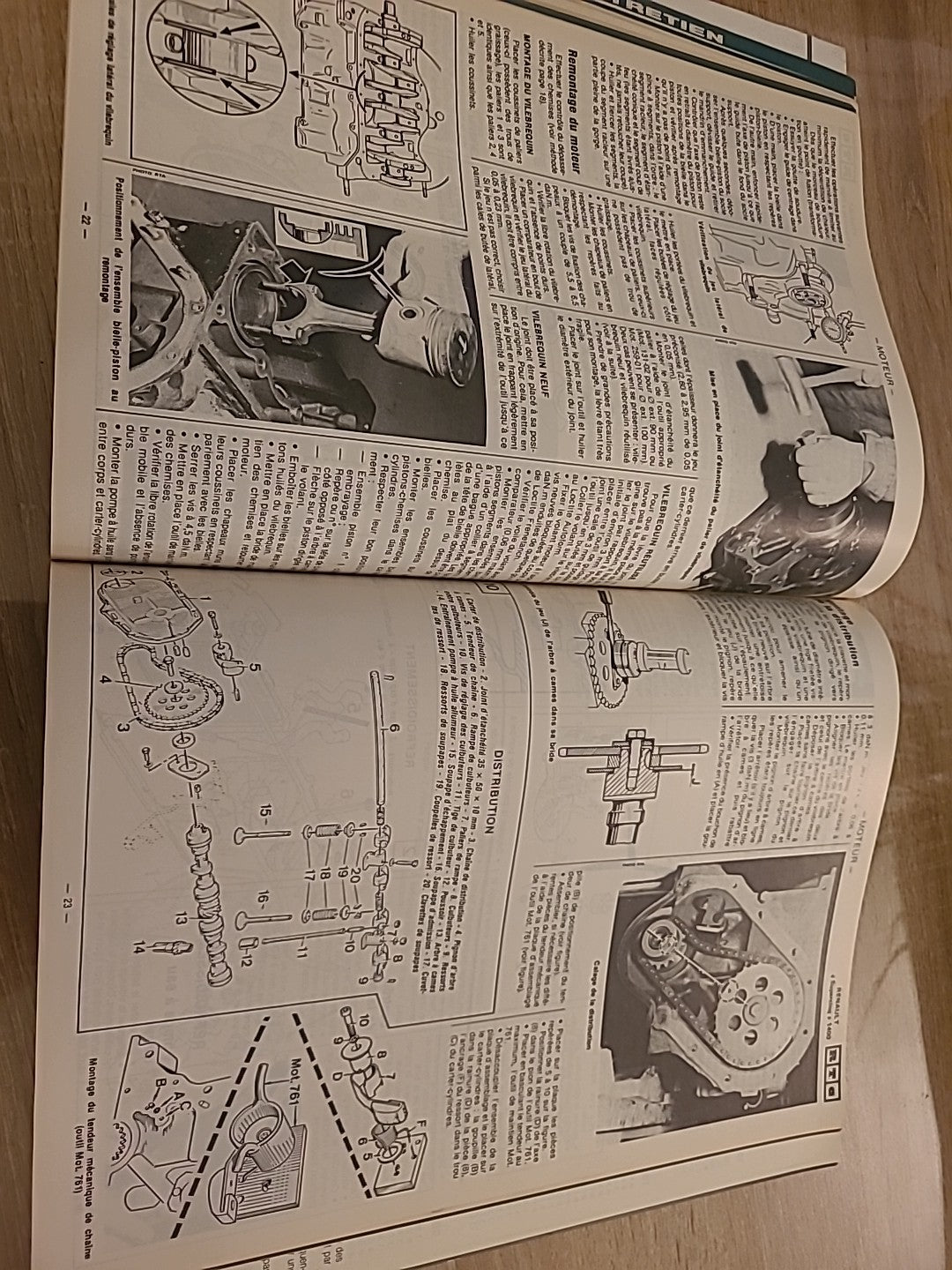 Revue Technique Auto Renault 5 Et Express RTA de 126 pages (Liv93)