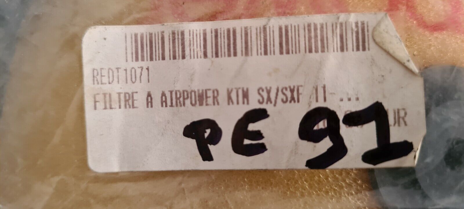 Filtre à air ktm sxf 2011 (code PE91)
