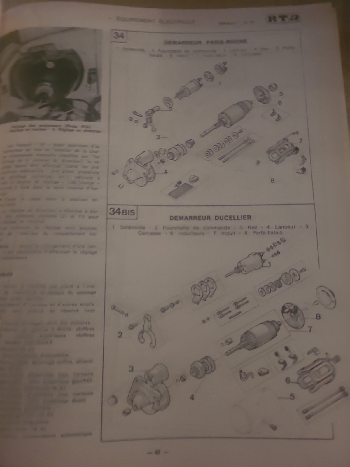 RTA Revue Technique Automobile Renault 20 TS Livre Ancien 1978 (Liv242)