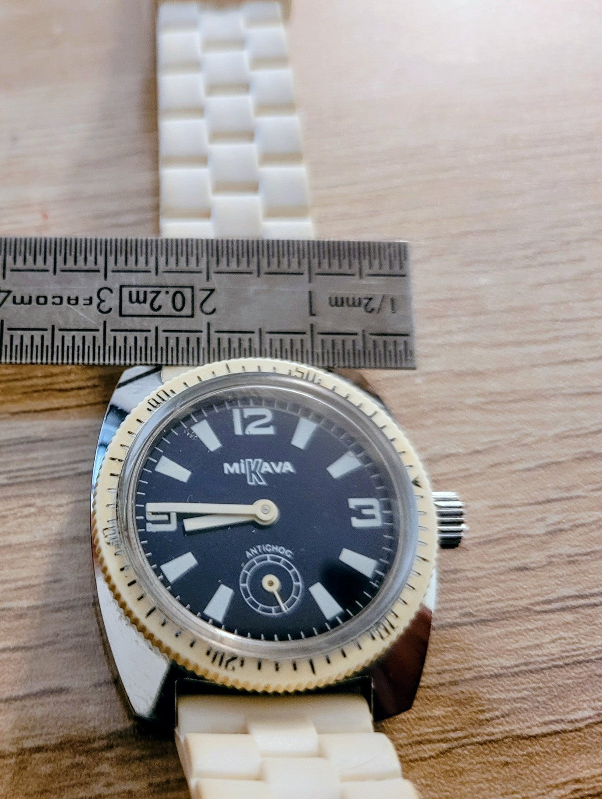 Montre plongeuse MIKAVA mécanique bracelet Alaska (Bij 1)