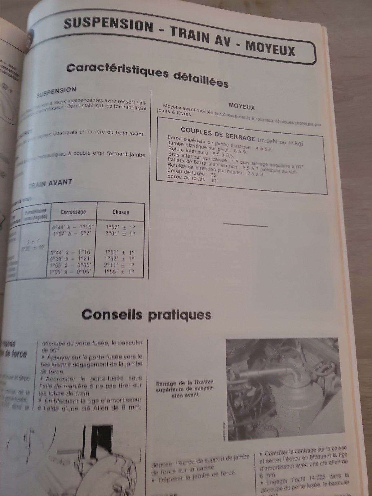 RTA Revue Technique Automobile Ford Sierra Diesel 1988 (Liv218)