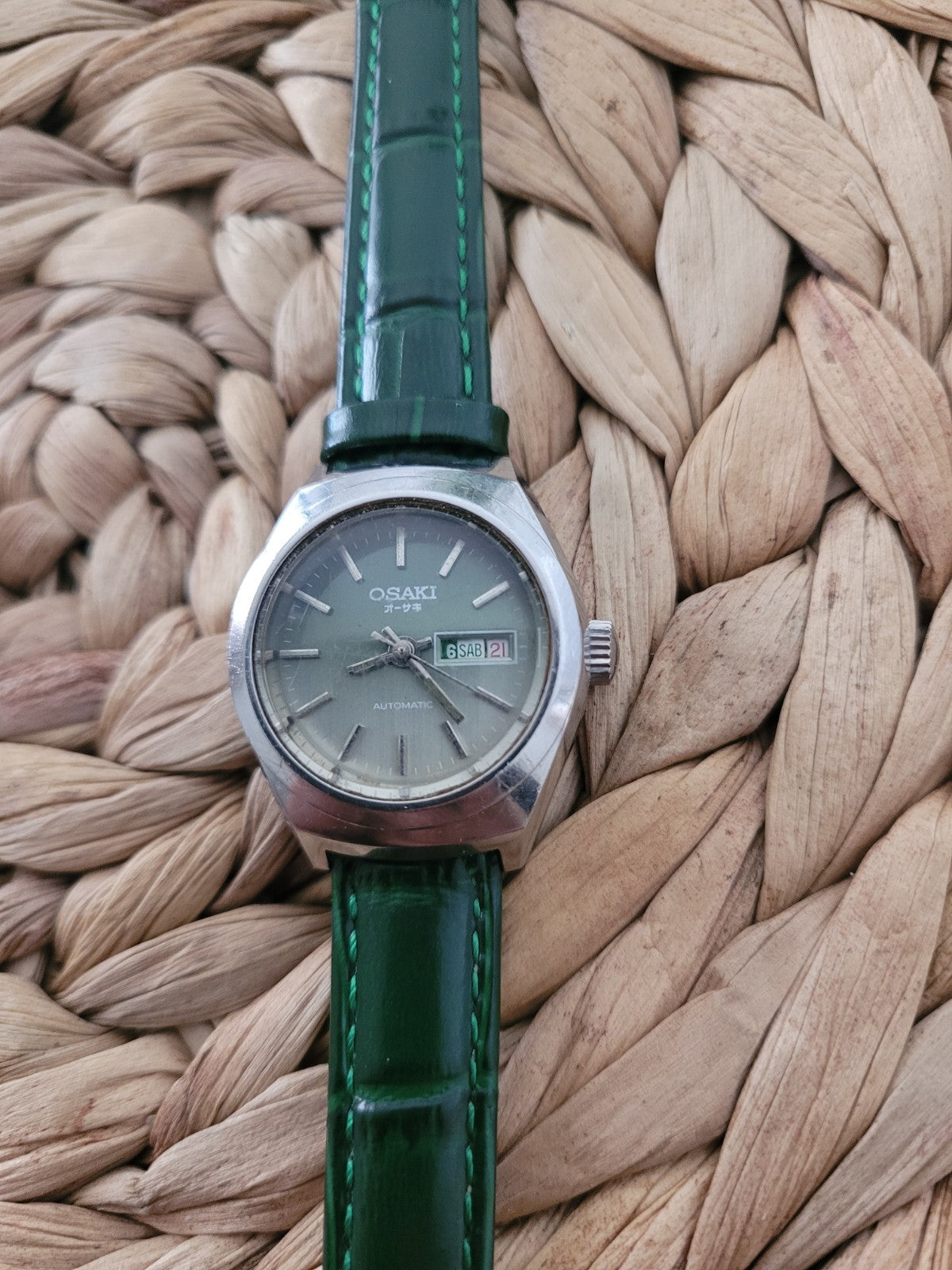 OSAKI Japon Montre mécanique fiable rare et élégante collector assuré  (Bij 7)