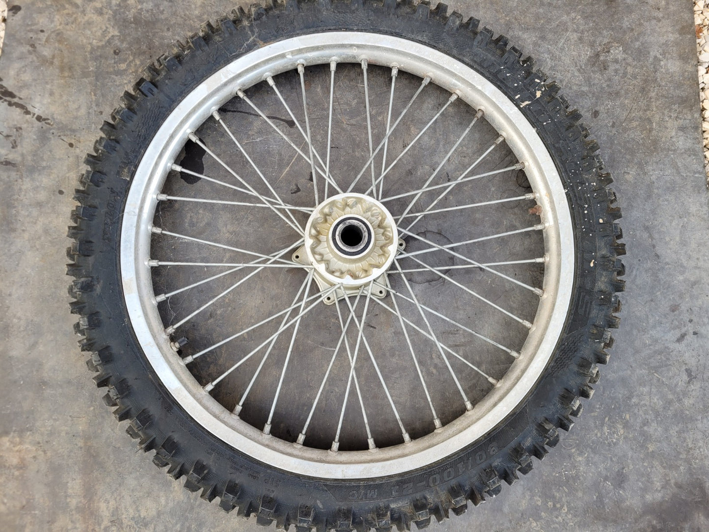 Roue Avant Avec Pneu Ok Pour KTM 525 Sxf 2006