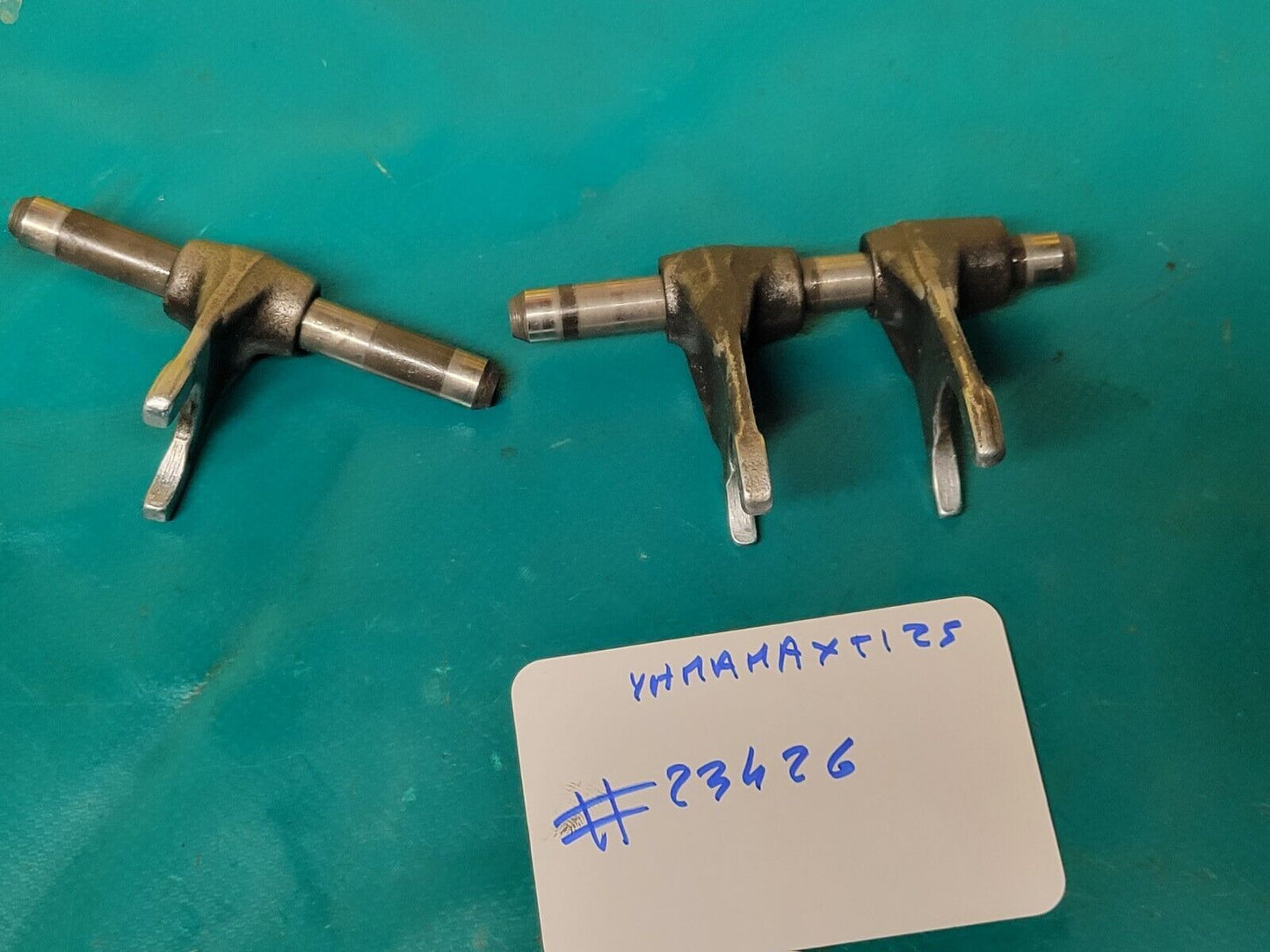 fourchettes de boîte à vitesse  Yamaha 125 XT 12V 3YU 1993 (Rf #23426)