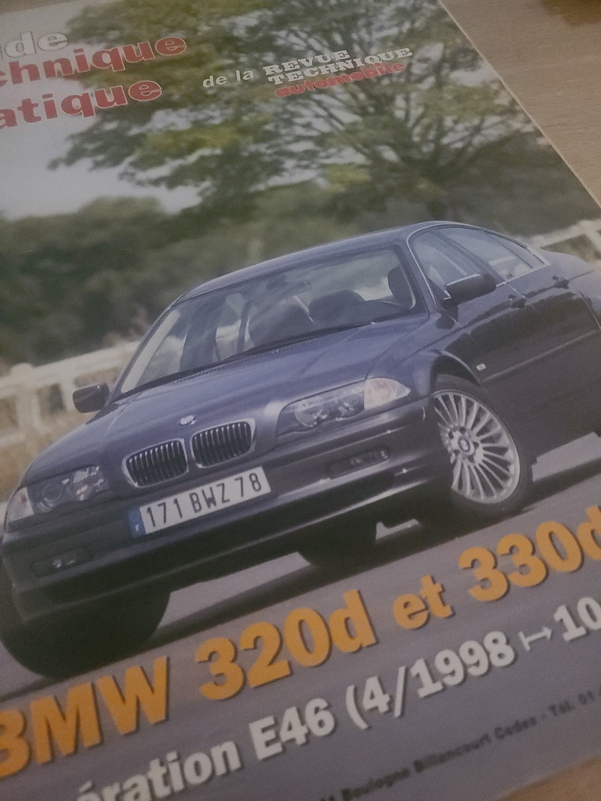 RTA Revue Technique Automobile BMW 320d 330d E46 2001 (Liv234)