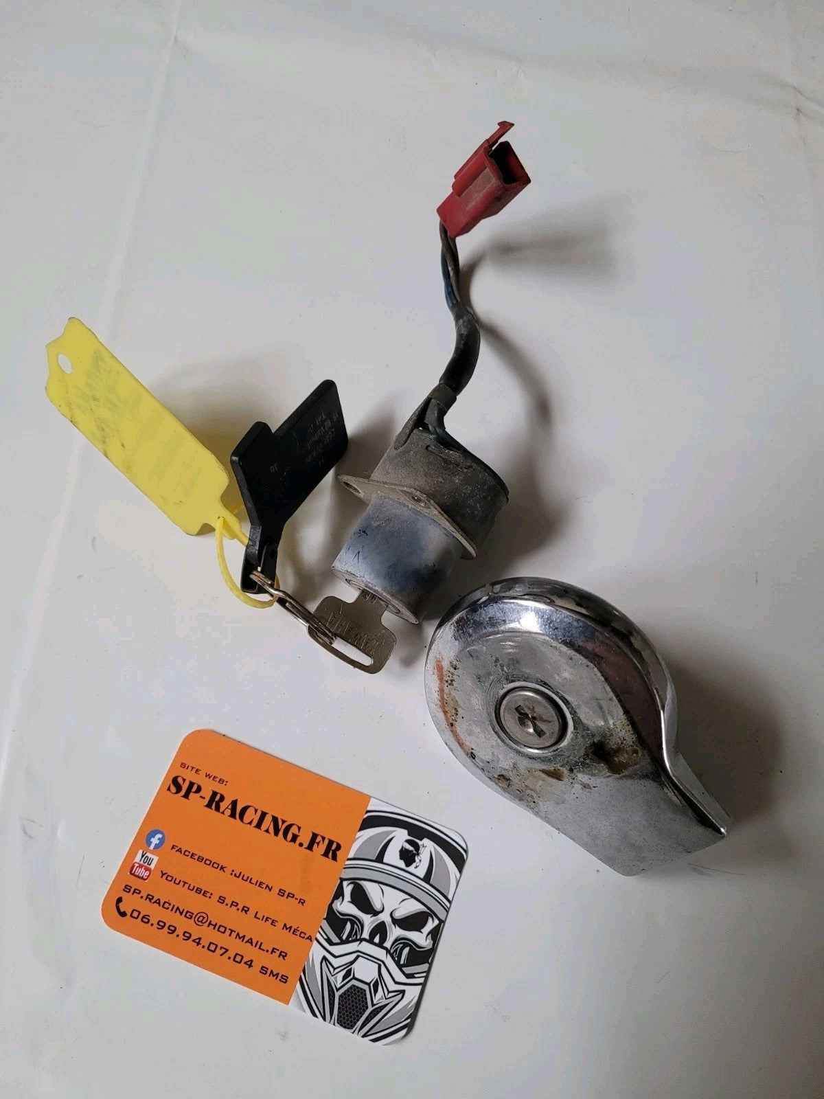 Kit De Démarrage Neiman Clé Bouchon De Réservoir 125 YAMAHA SR 10f 1997 (#24823)
