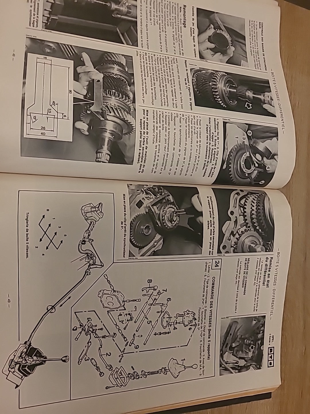 Revue Technique Auto Opel Corsa SR  TR RTA de 174 pages (Liv109)