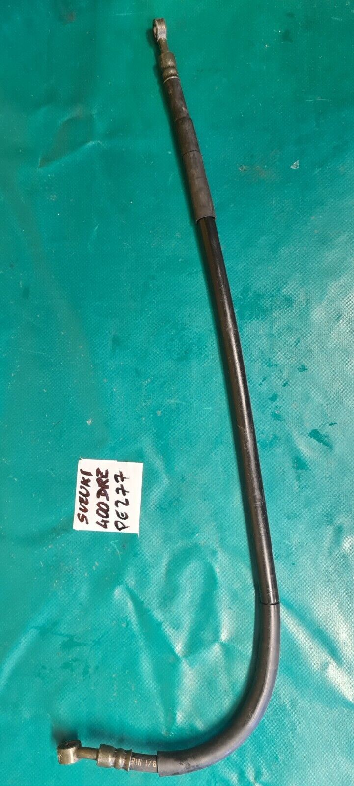 Flexible de frein arriere Suzuki 400 DRZ (code PE277)