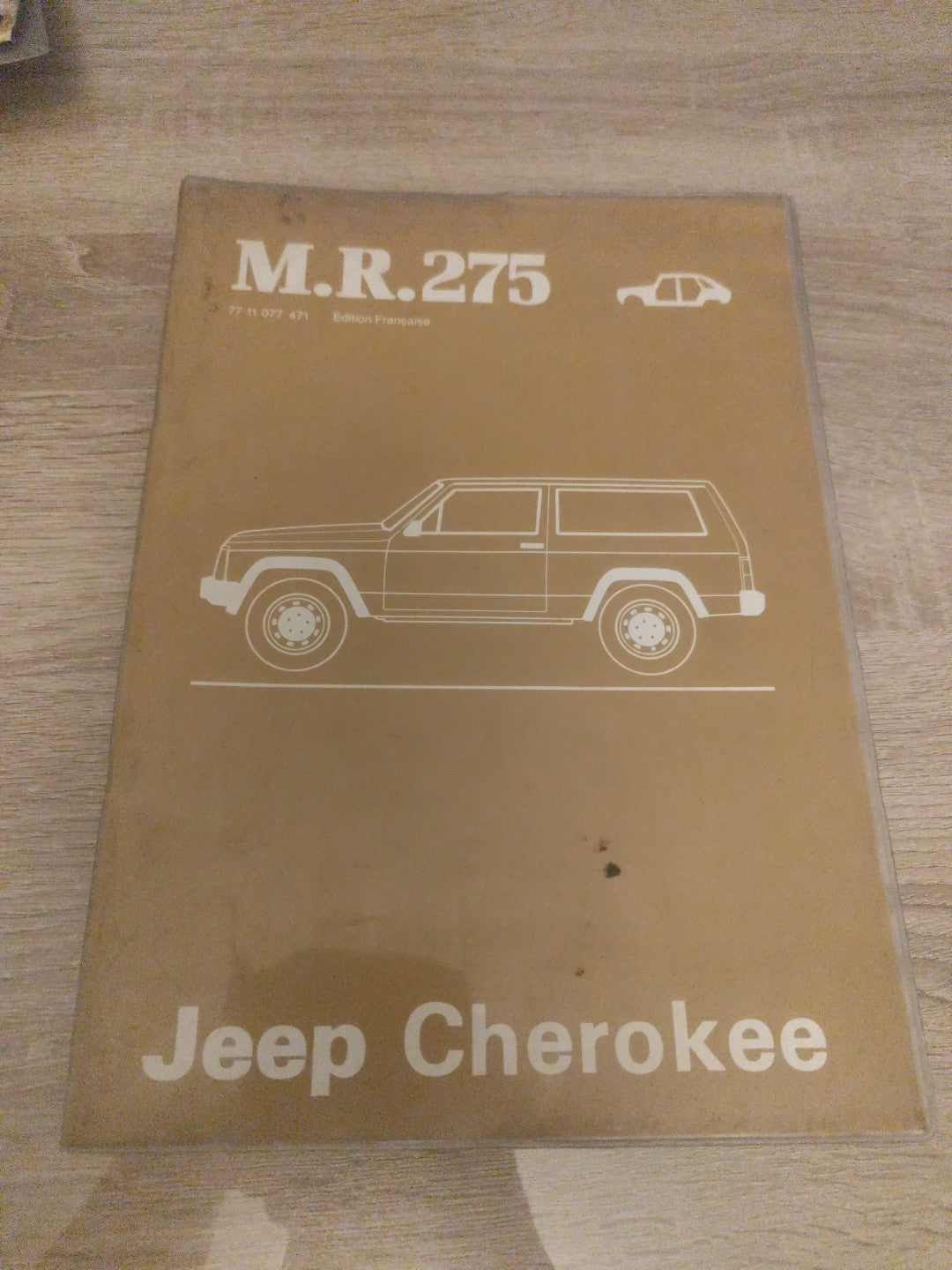 Collector Manuel De Réparation 1985 RENAULT JEEP CHEROKEE Mr275  (Liv117)