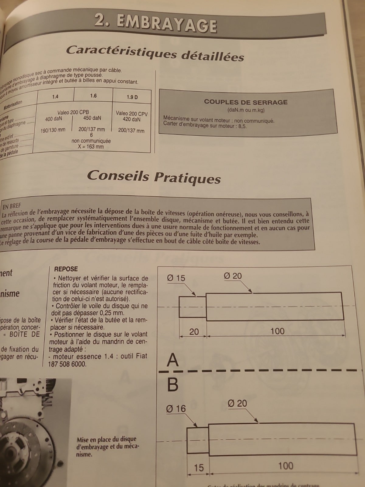 RTA Revue Technique Automobile Fiat Brava Et Bravo Essence Et Dies 1996 (Liv193)