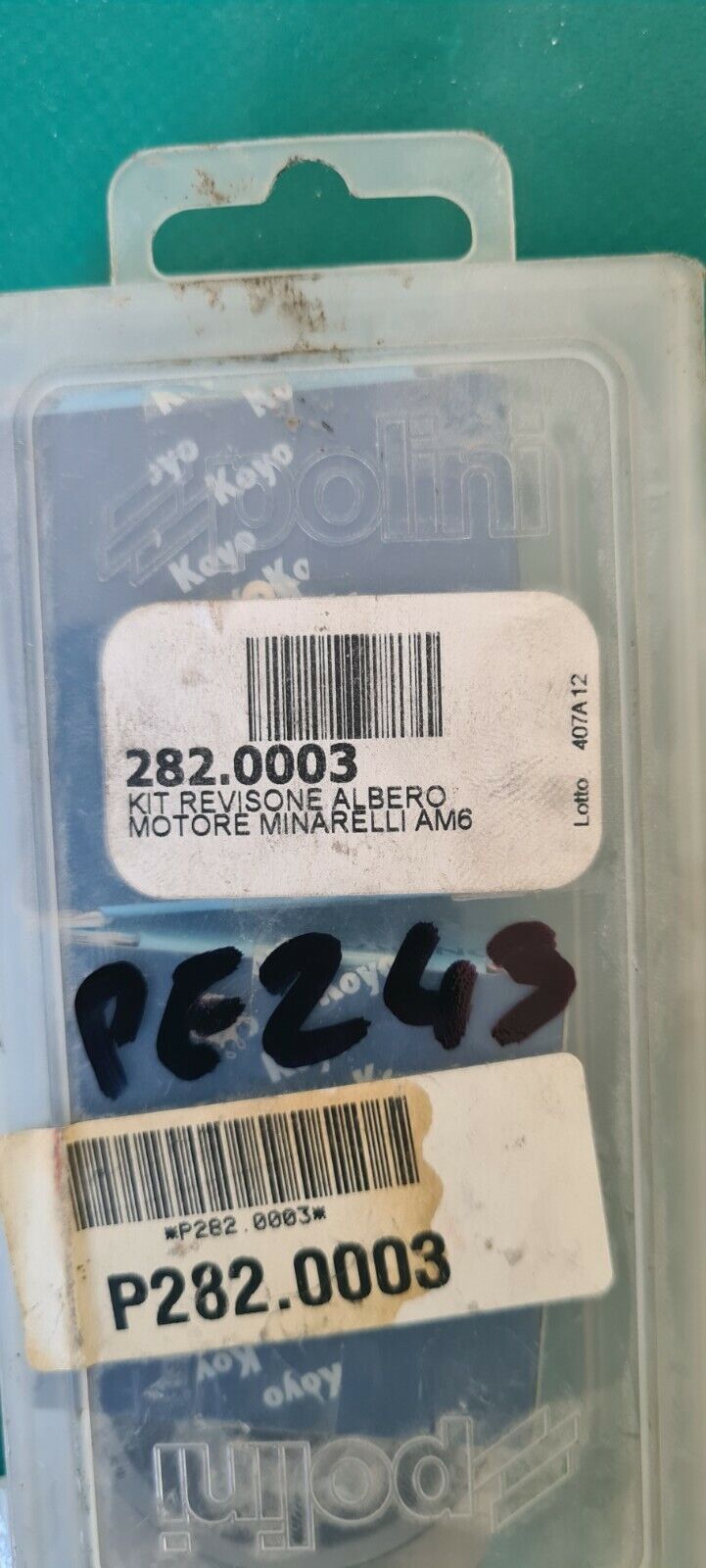 Kit roulements minarelli am6 (code PE243)