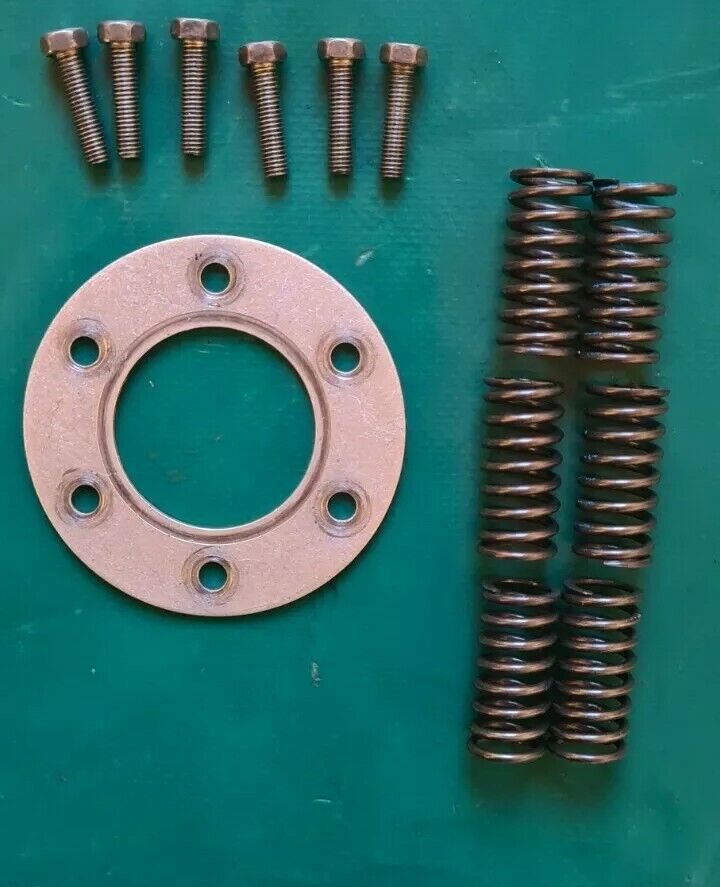(A) Système de rappel d'embrayage poussoir ressort 125 kx Kawasaki 1987