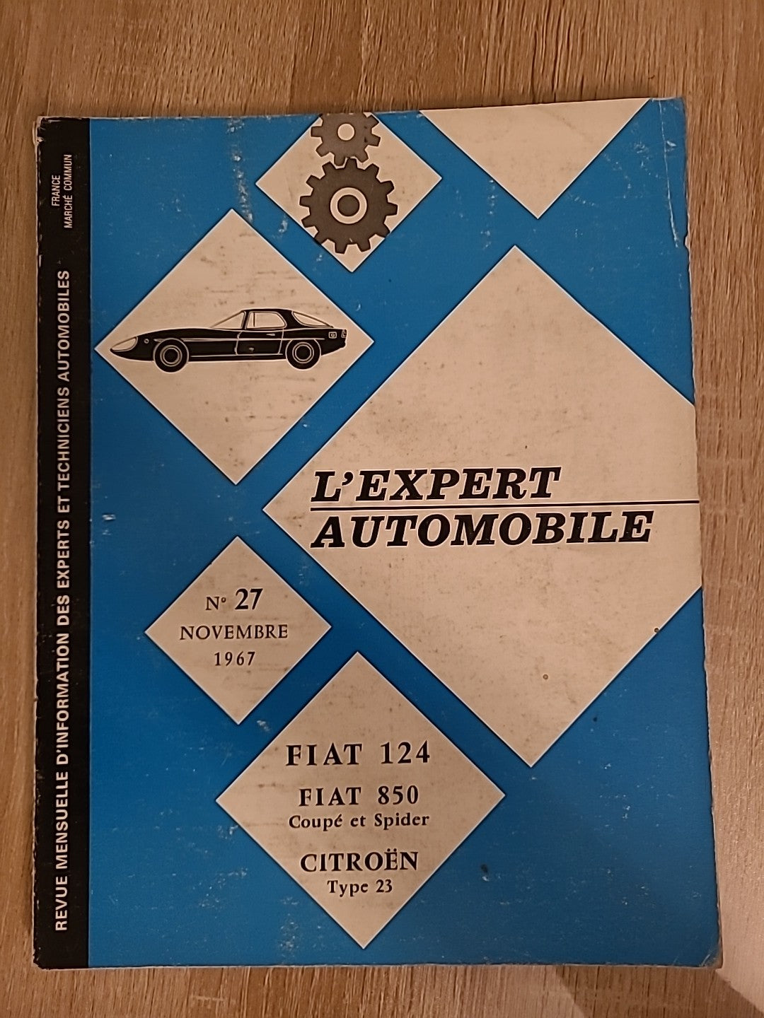 Revue Technique FIAT 124 850 CITROËN TYPE 23 RTA de 108 pages (Liv20)