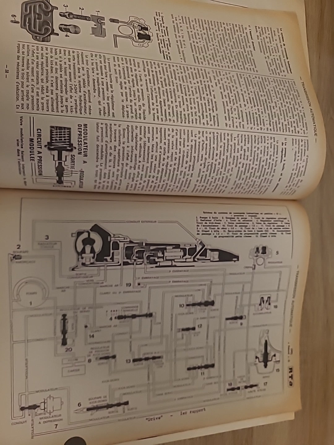 Revue Technique Auto Opel Rekord Série 2 RTA de 126 pages (Liv106)