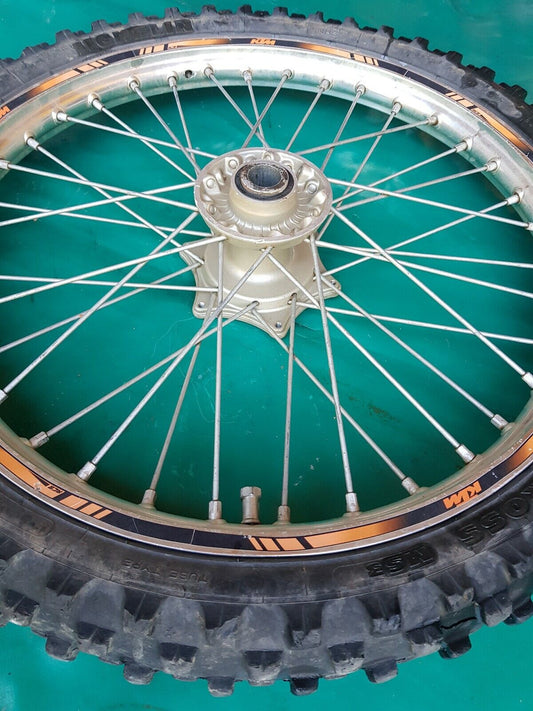 Roue avant complète avec pneu ok KTM  450 excf 2005