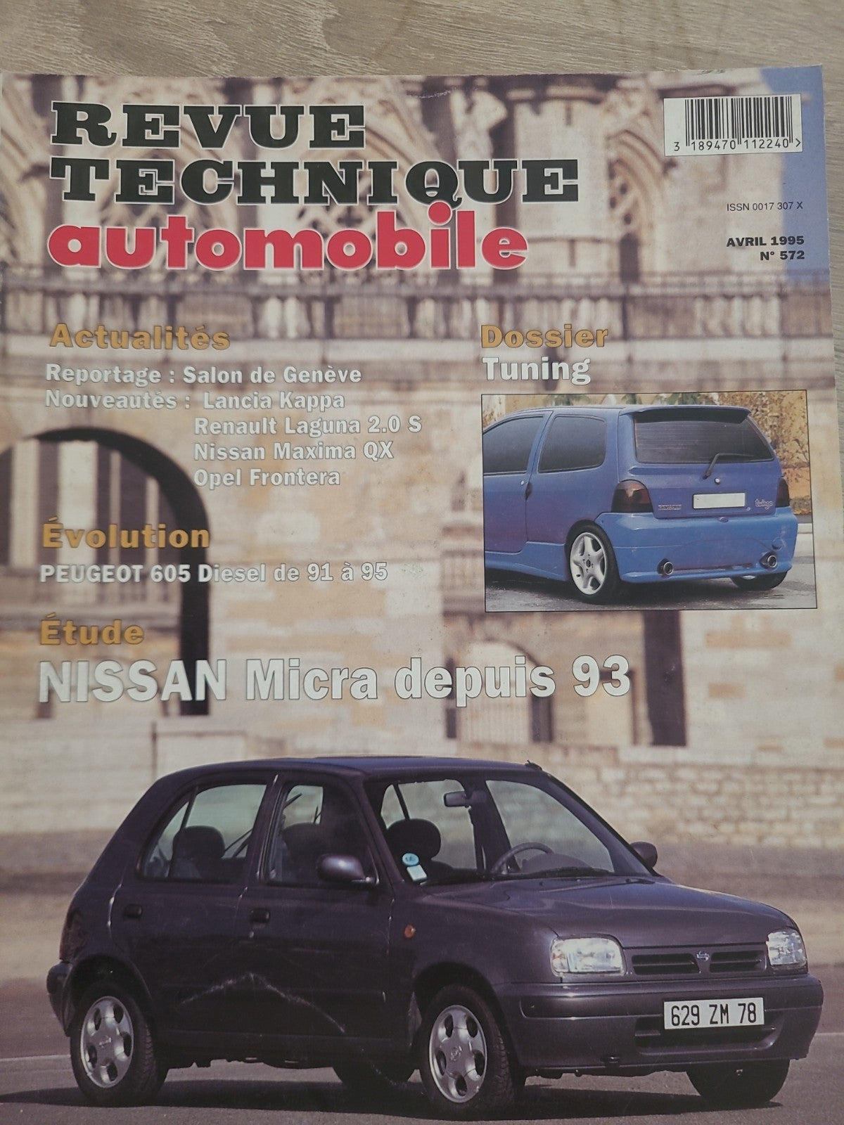 RTA Revue Technique Automobile Nissan Micra Après 93 1995 (Liv190)