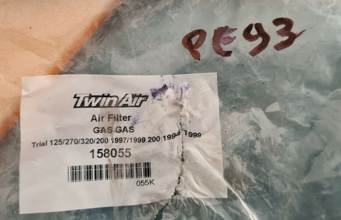 Filtre à air trial gasgas 1997 1999 (code PE93)