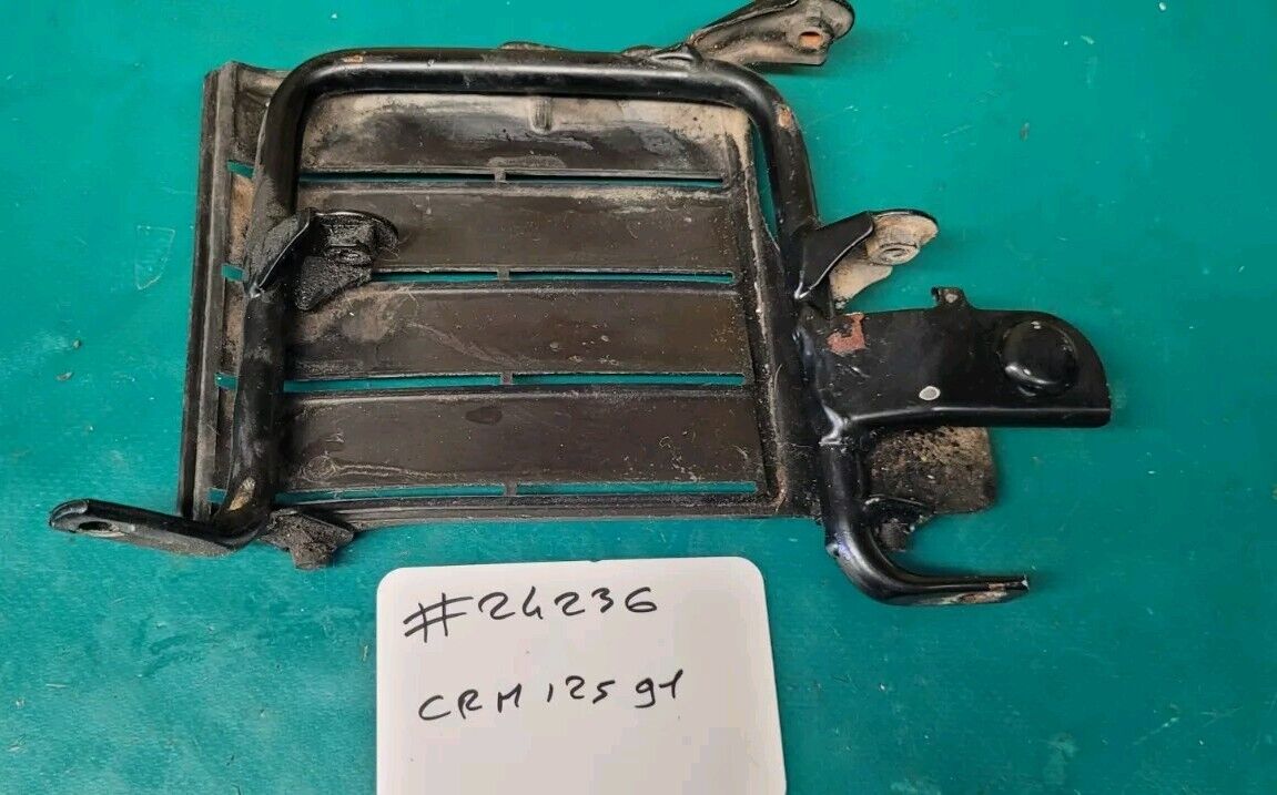 Support De Grille Radiateur Et Support Klaxon HONDA  125 CRM 1991 (24236 )
