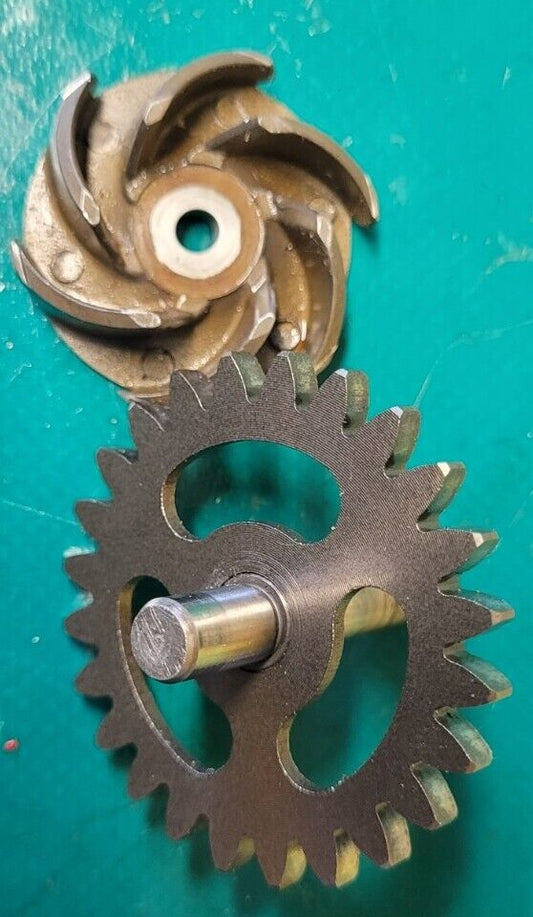 Pompe à eau arbre et entraînement Kawasaki 250 KXF 2004
