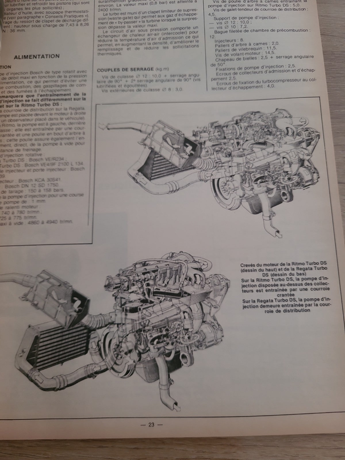 RTA Revue Technique Automobile Évolution 8 Modèles 1988 (Liv214)