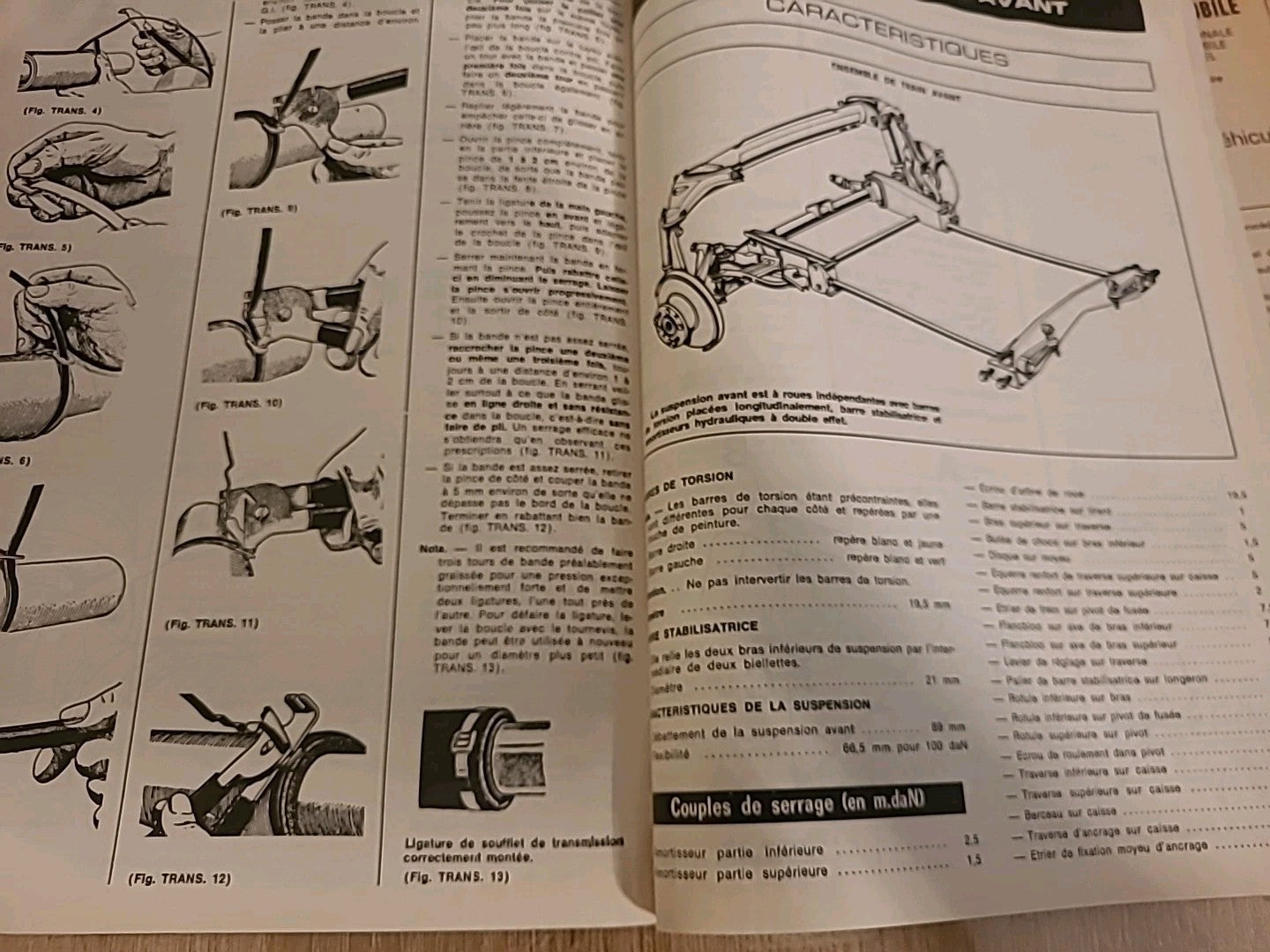 Revue Technique TALBOT SIMCA 1510 SX RTA de 111 pages (Liv8)