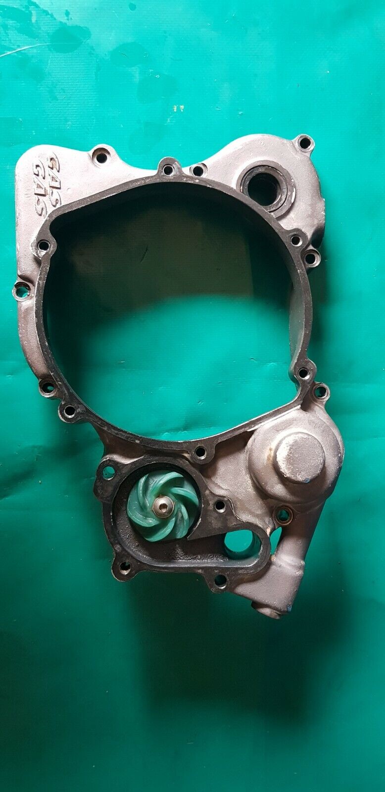 Carter côté embrayage et kick avec pompe à eau 125 Gas Gas MC 2002