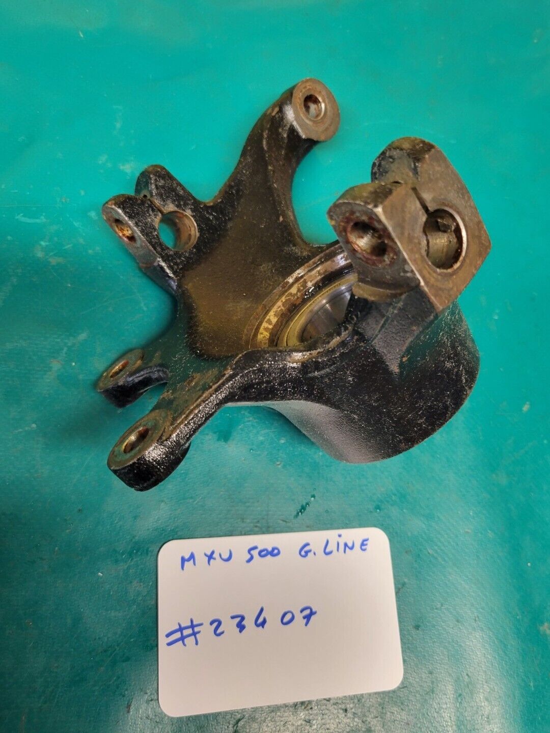 Moyeu De Roue Porte Roulement Fusée Avant Droit 500 MXU Greenline 2012 (R#23407)