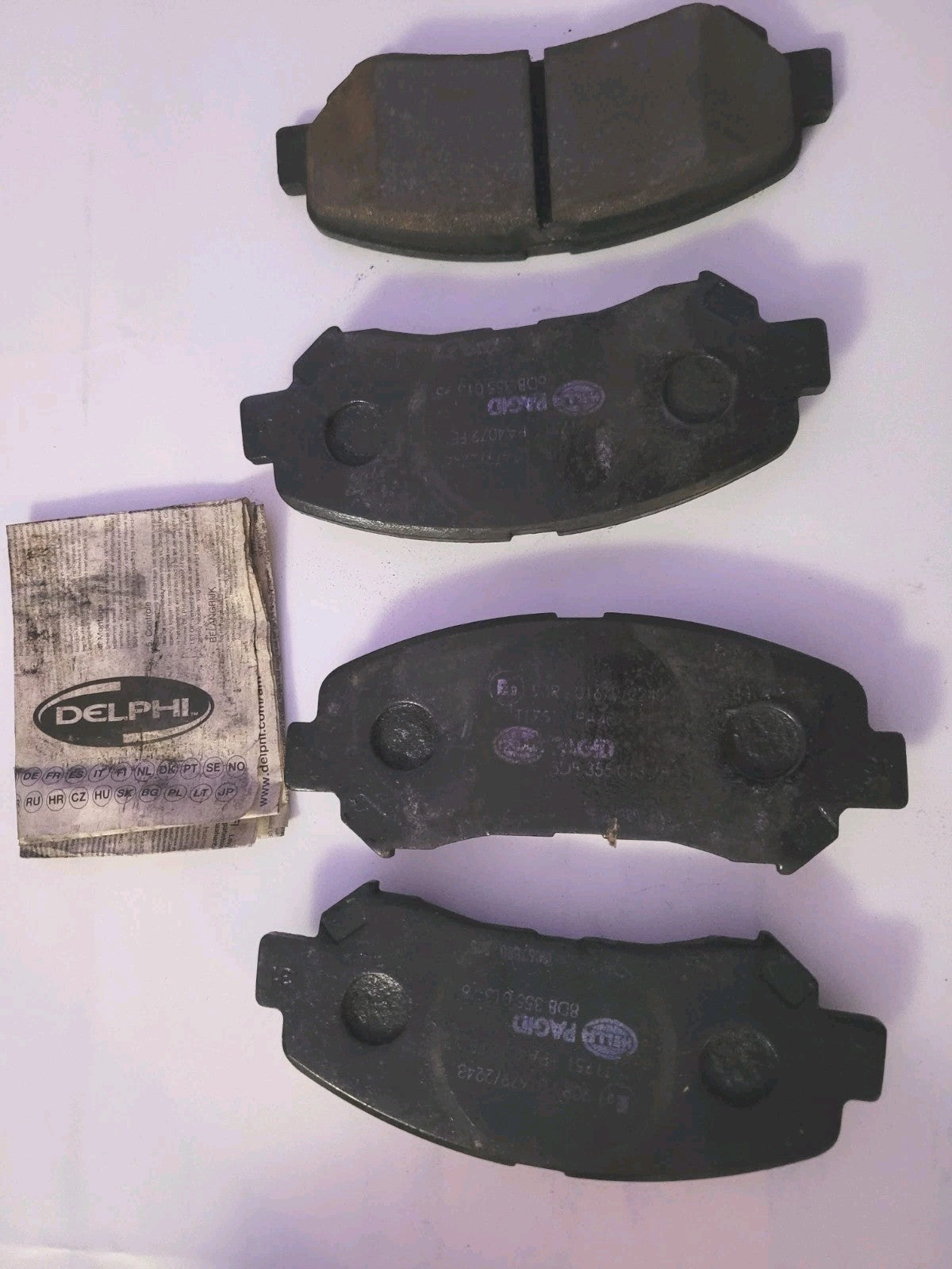 Jeu Plaquettes NEUF Nissan Quashqai X Trail LP2031 5012759414026 (#AUT245)