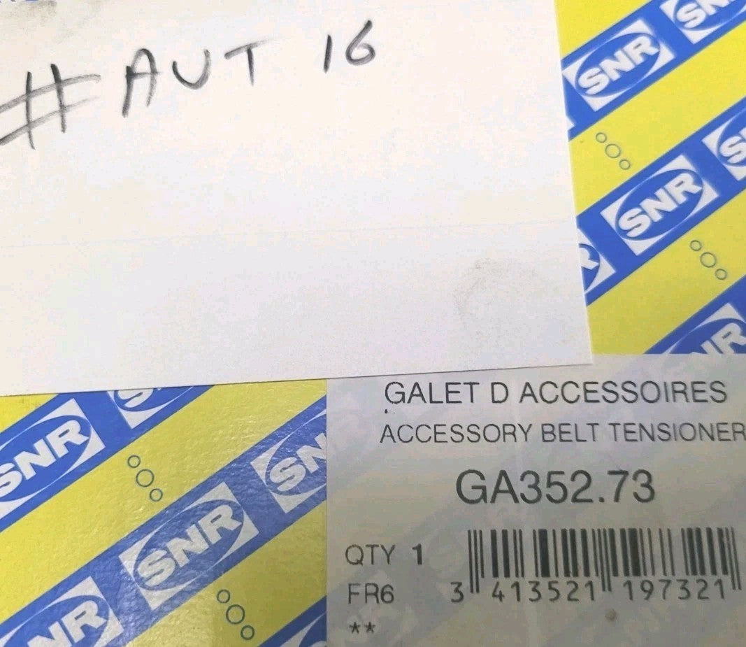 Galet accessoire SNR Poulie Tendeur GA35273 (#AUT16)