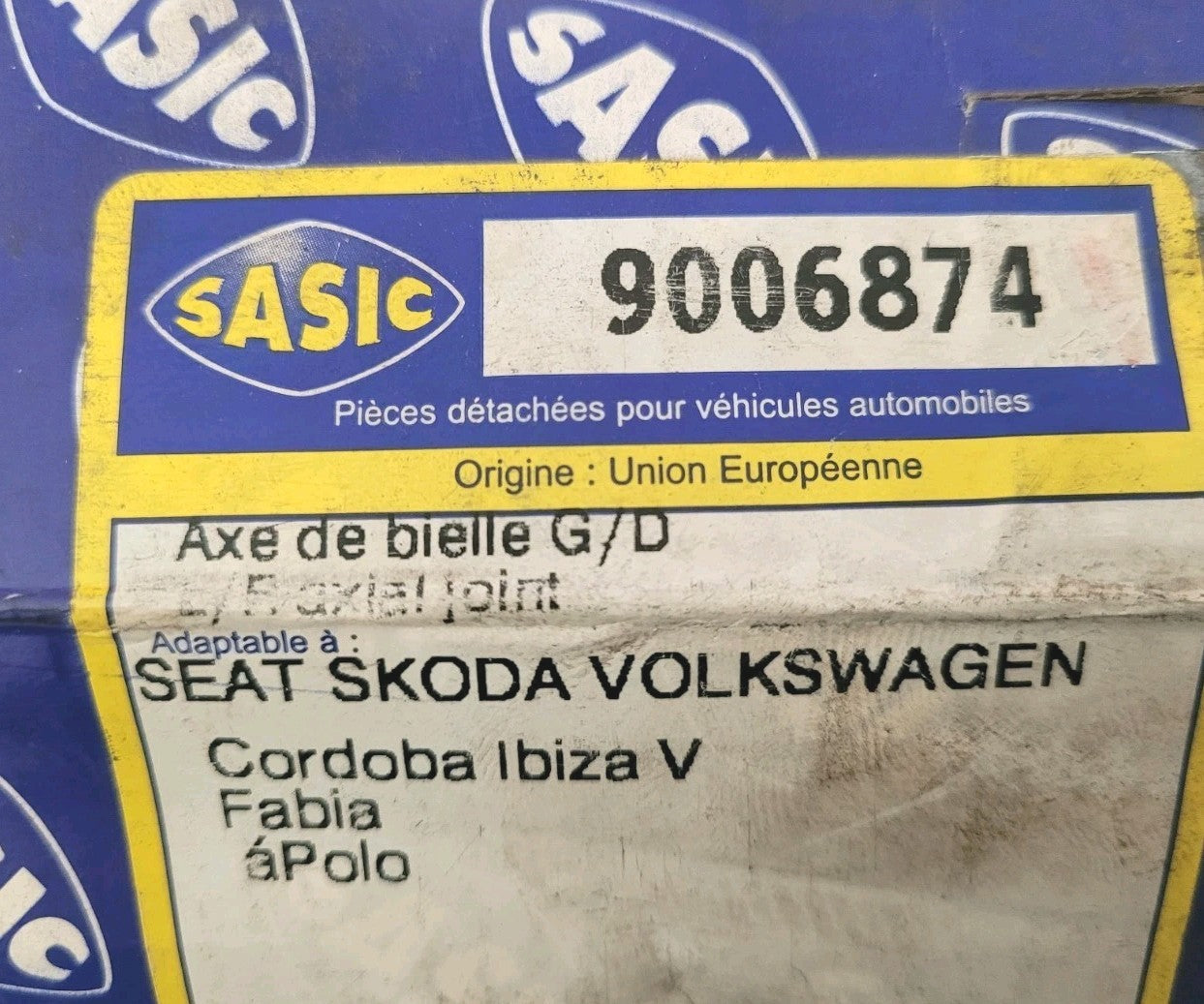 Rotule De Direction NEUF Volkswagen POLO Ibiza V 9006874 6Q0423810C (#AUT219)