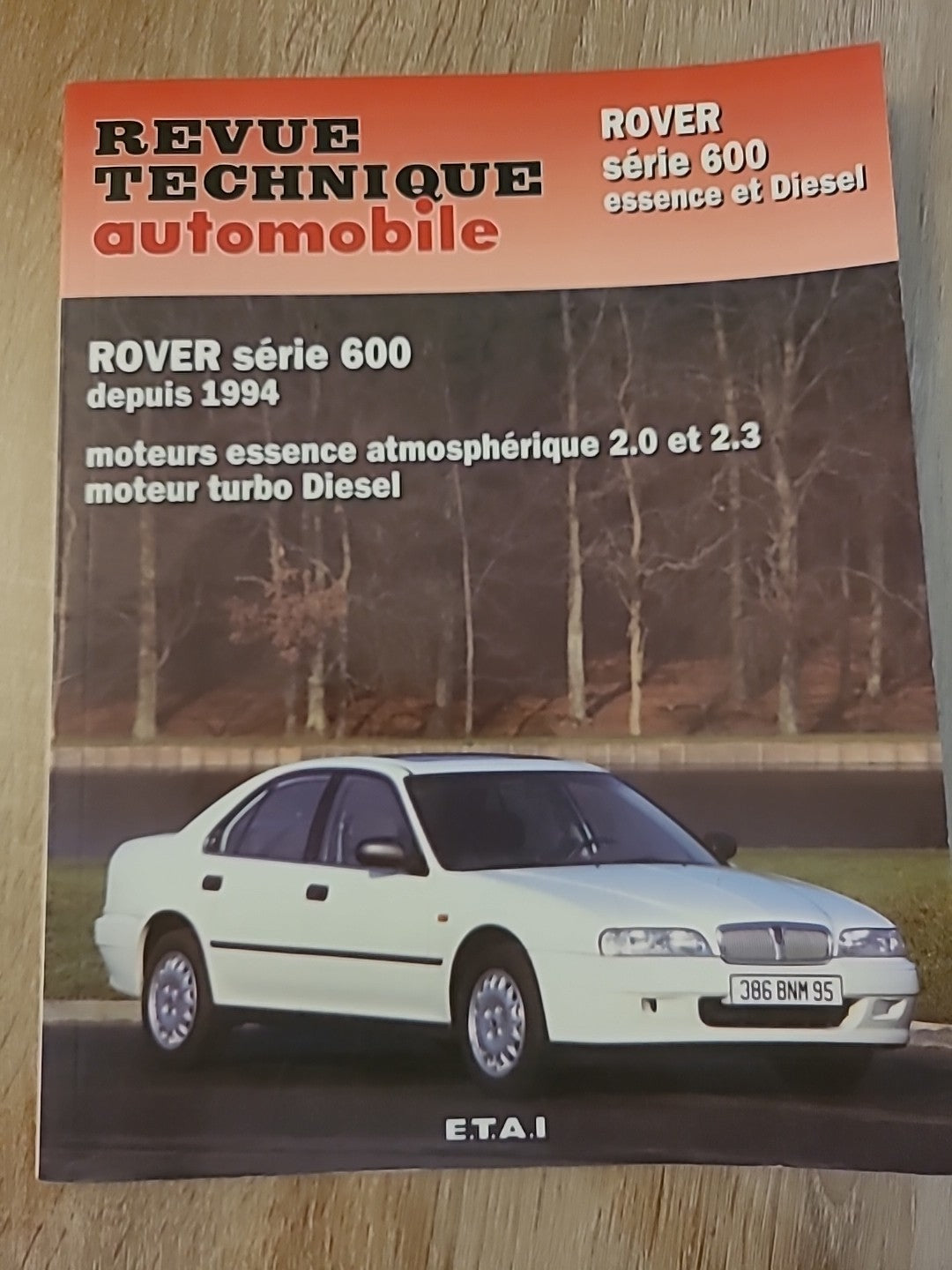 Revue Technique Auto ROVER 600 RTA de 134 pages (Liv89)