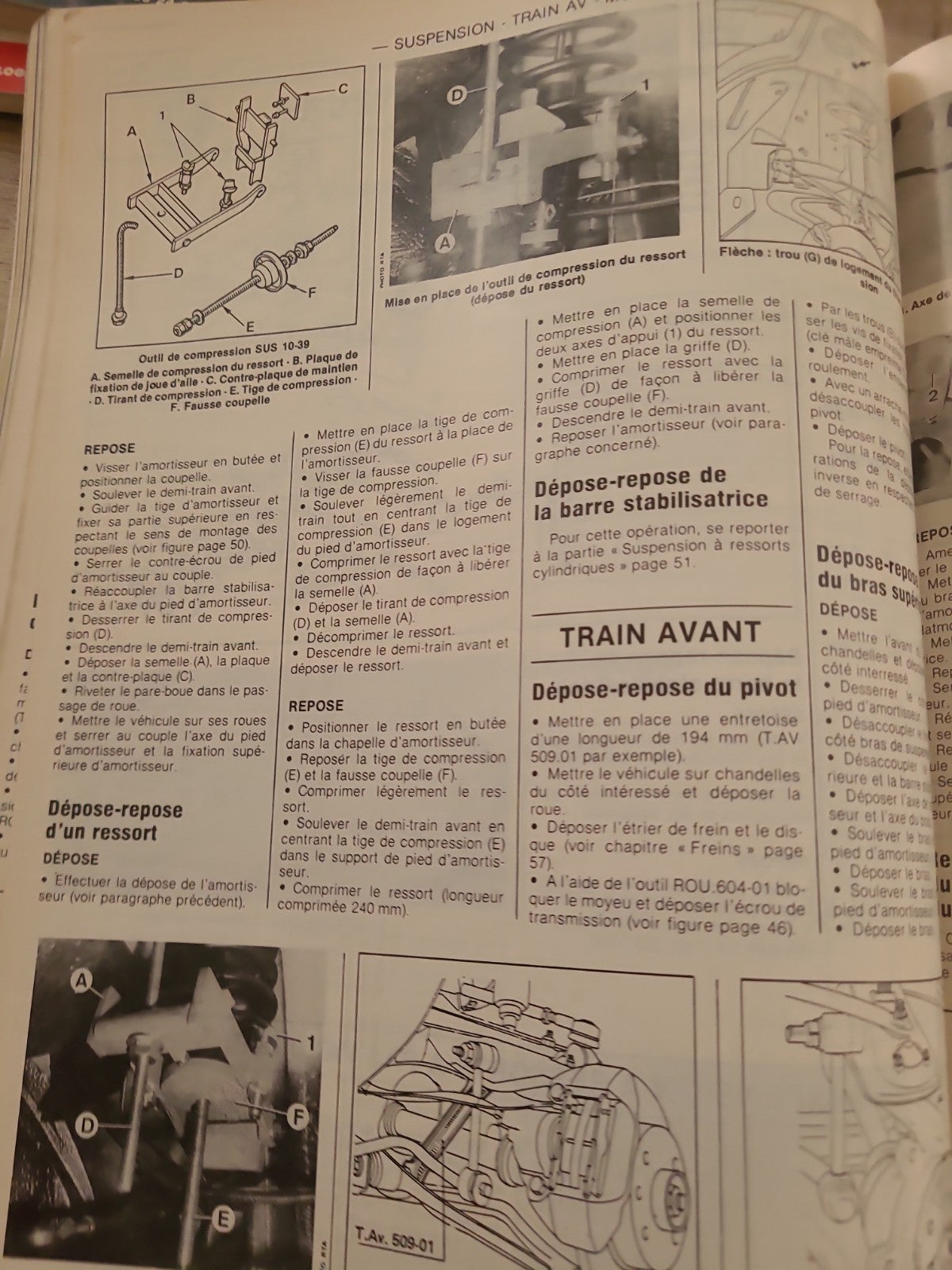 RTA Revue Technique Automobile Renault Espace Essence Et Diesel 1987 (Liv192)