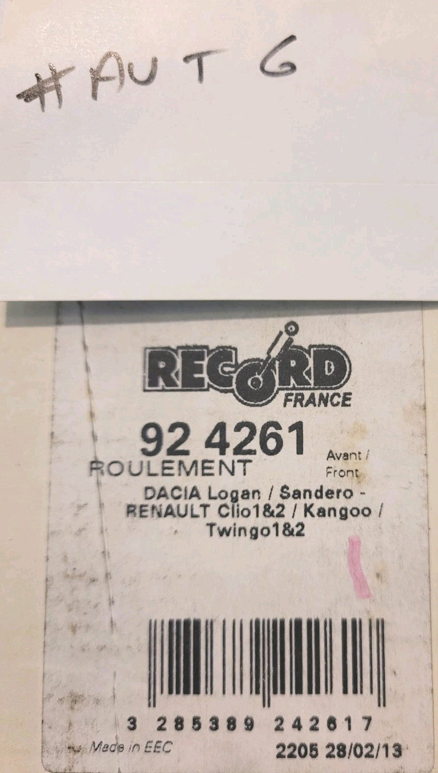 Coupelle De Suspension Renault Clio 1 2 Twingo 1 2 Kangoo 924261 (#AUT6)